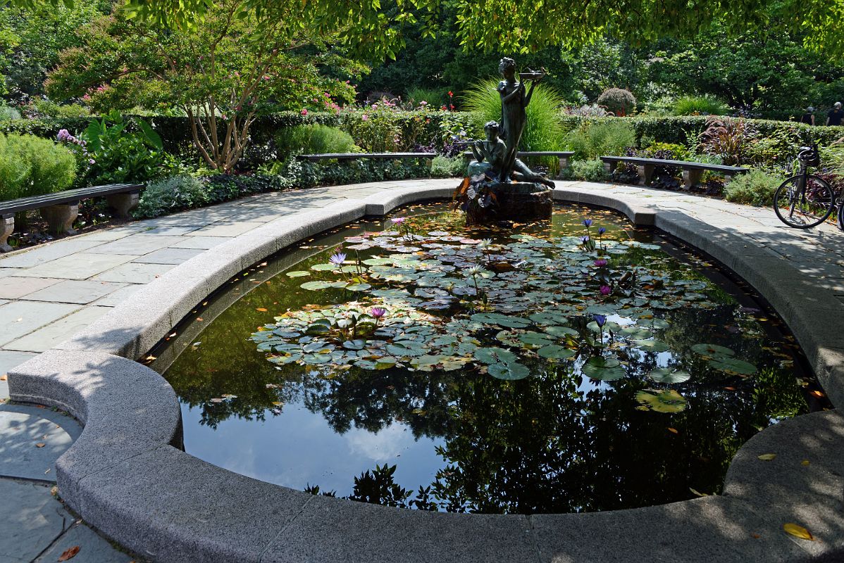 35B South Conservatory English Garden Frances Hodgeson Burnett Memorial Fountain By Sculptor Bessie Potter Vonnoh In Central Park East 104 St